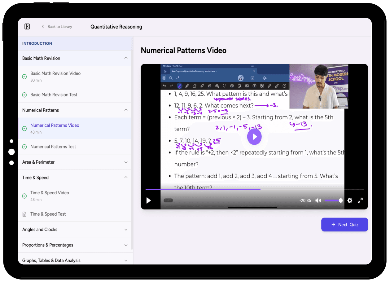 Video Library Interface